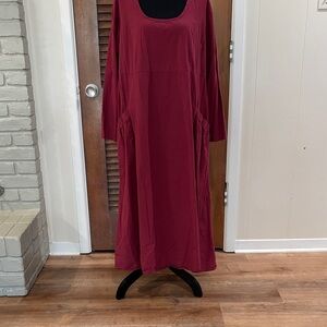 Elegant Red Women's Dress